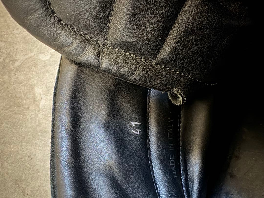 BALMAIN スエード レザー ハイカットスニーカー