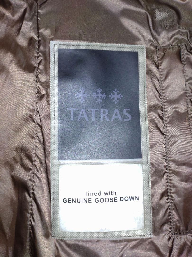 【未使用タグ付き】TATRAS　タトラス　ダウンベスト オルシエラ　サイズ2