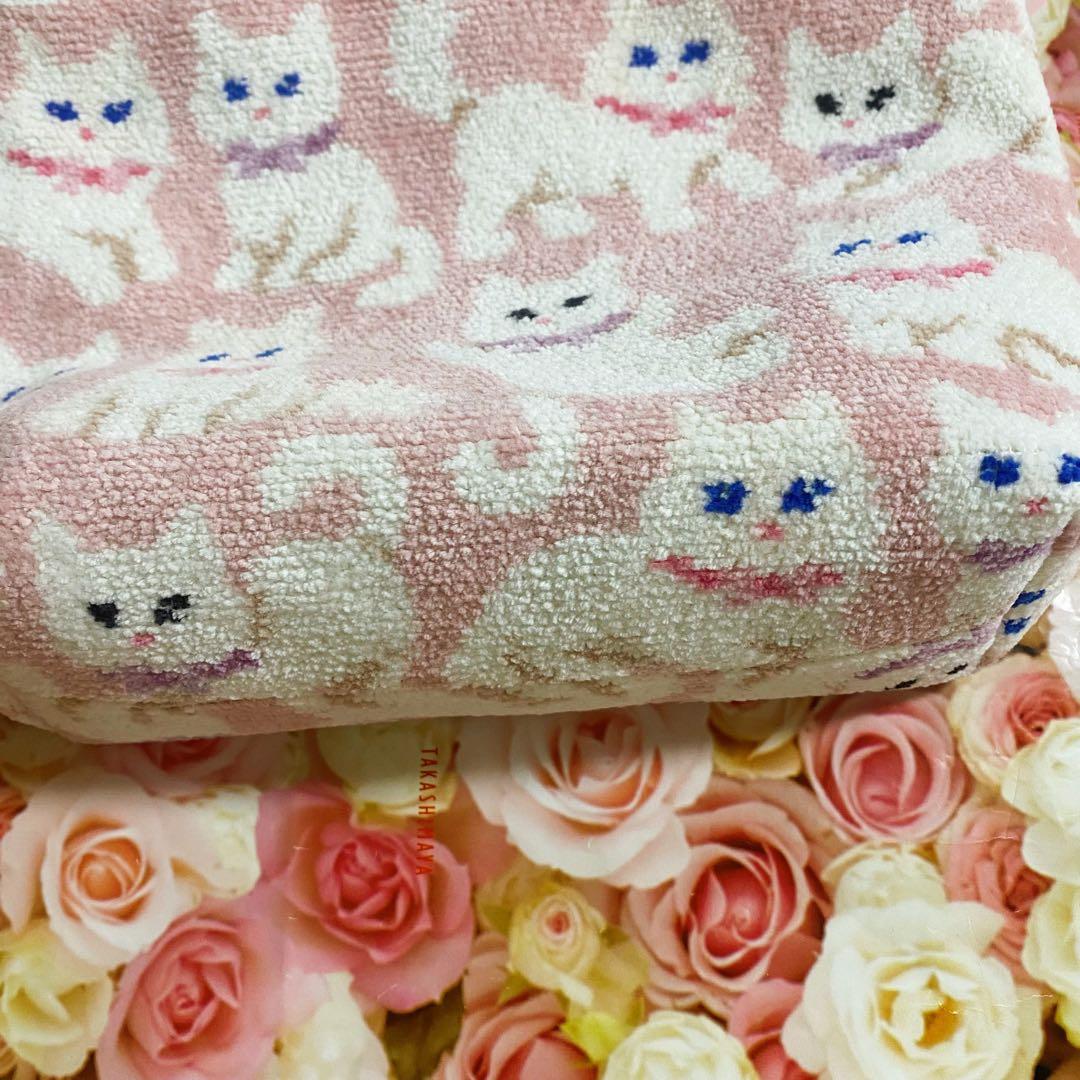 フェイラー　モフモフネコチャン　バッグ　ピンク　 新品