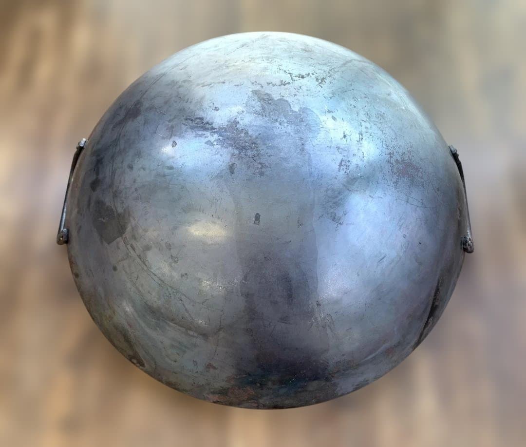 山田工業所 鉄打出 中華鍋 φ60・45cm 鉄油こしφ27cm お玉φ13×2