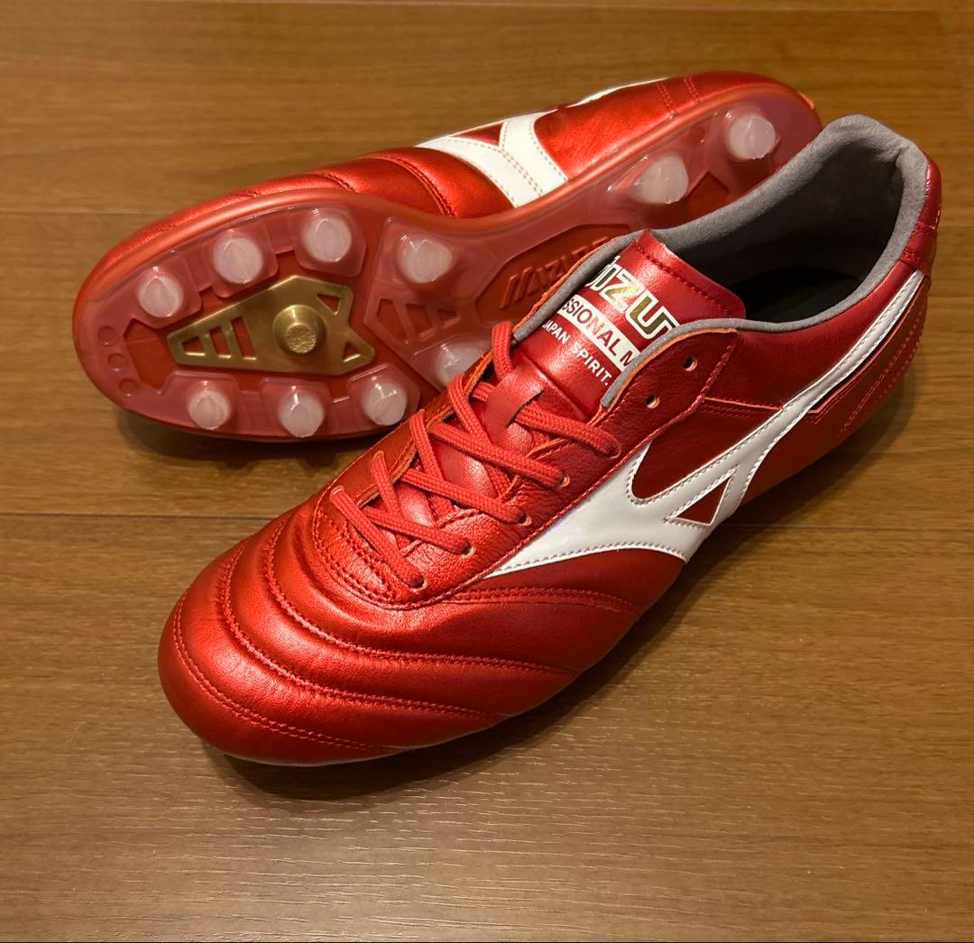 【新品未使用】MIZUNO MORELIA Ⅱ JAPAN モレリア40周年③