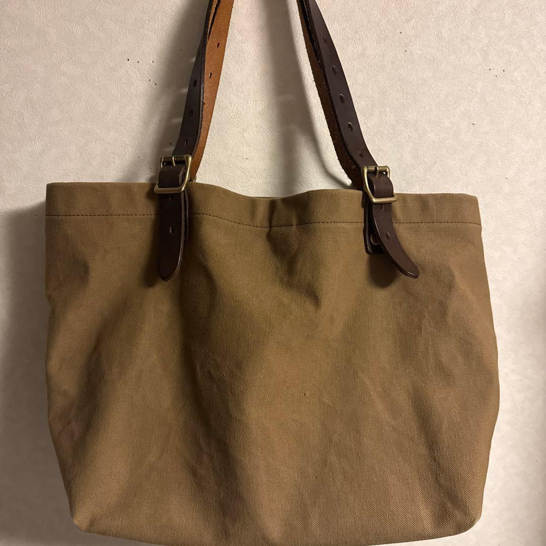スロウ トートバッグ キャンバス レザー
