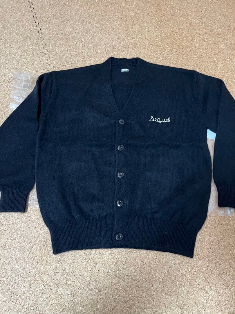 専用出品SEQUEL 25SS 24AW カーディガン2枚セット　黒S 新品