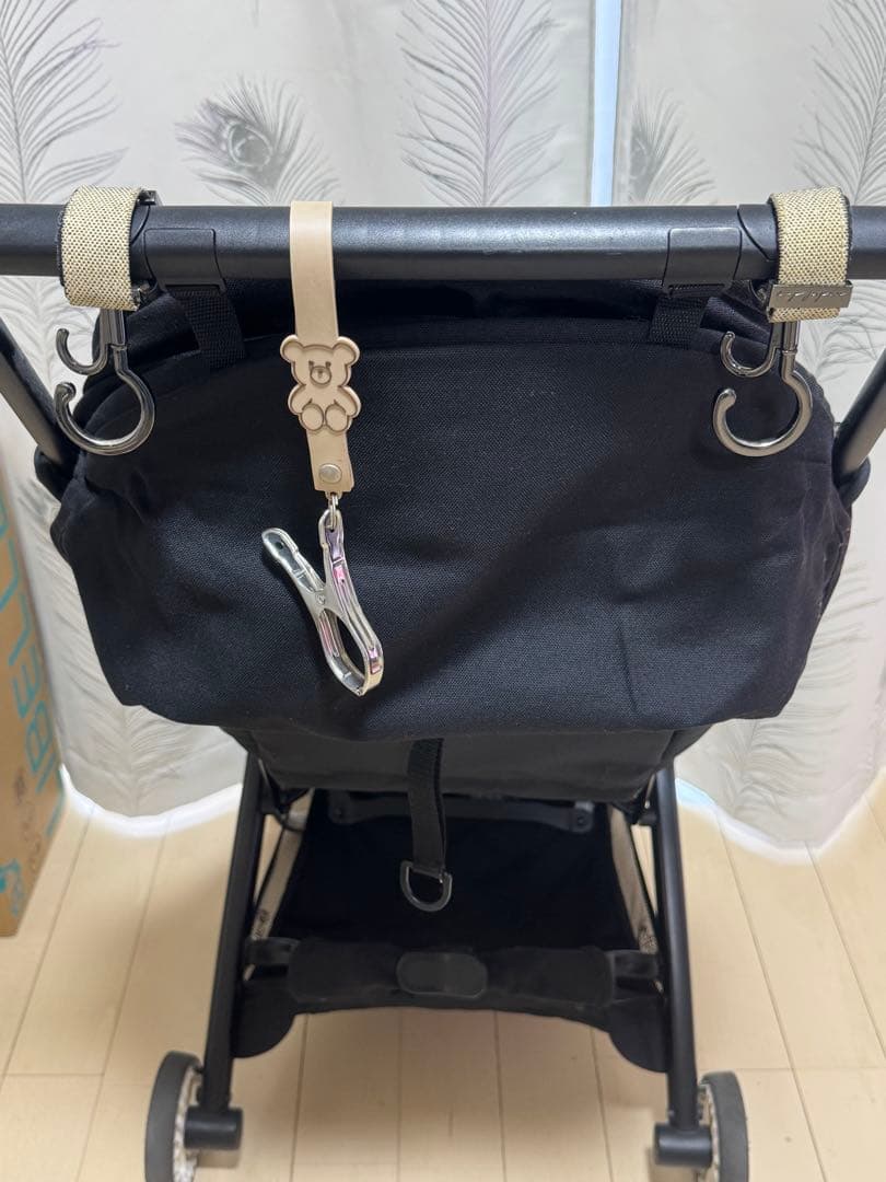 Cybex Libelle ブラック ベビーカー バンパーバー付き