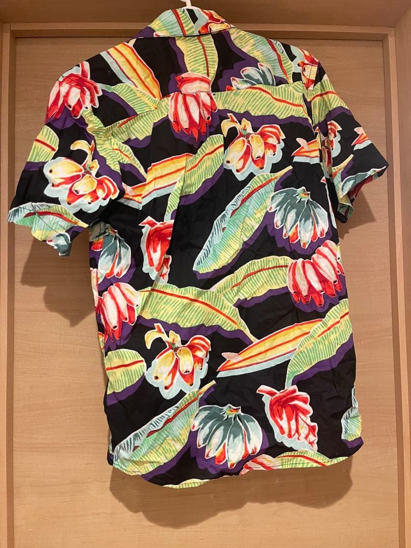 pataloha ブラックバナナ　サイズS 復刻　アロハシャツ