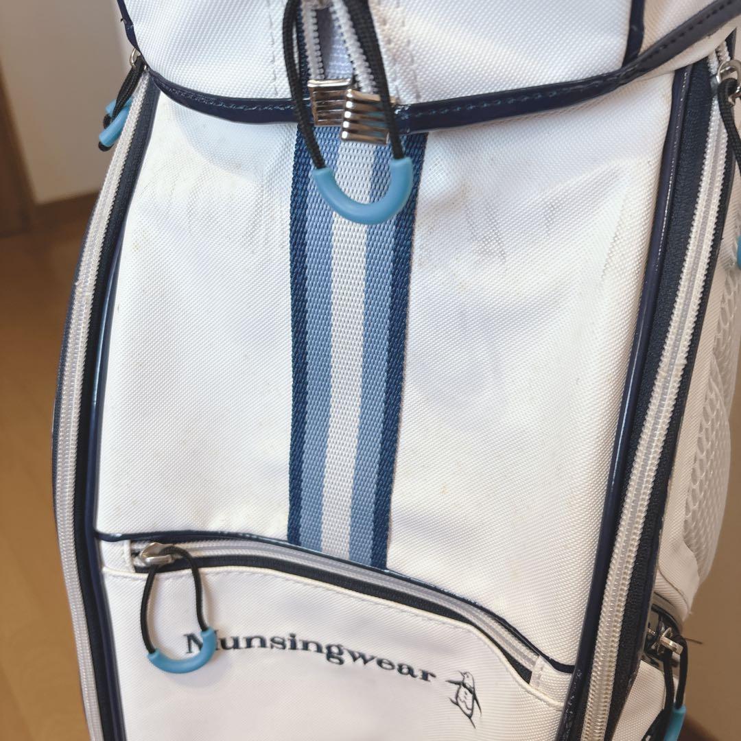 K406 Munsing wear EVERNAVY キャディバック