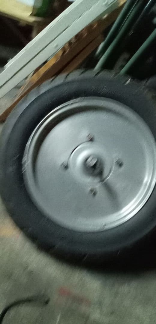 ジャイロキャノピータイヤ 110/90-12 アルミホイール