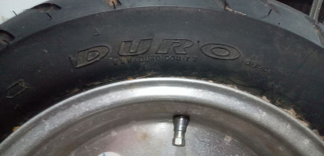 ジャイロキャノピータイヤ 110/90-12 アルミホイール