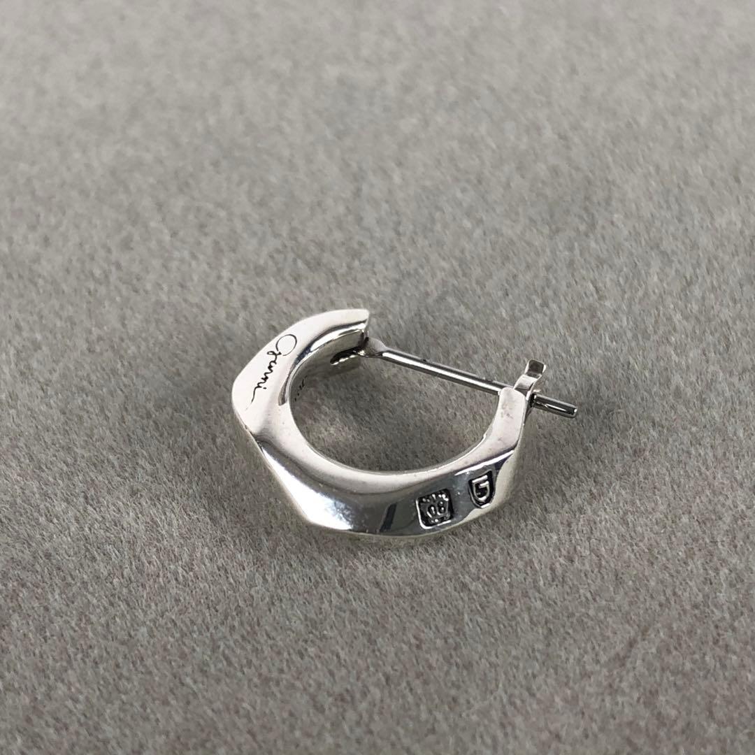 GARNI ガルニ Crockery クロッケリー フープ ピアス silver