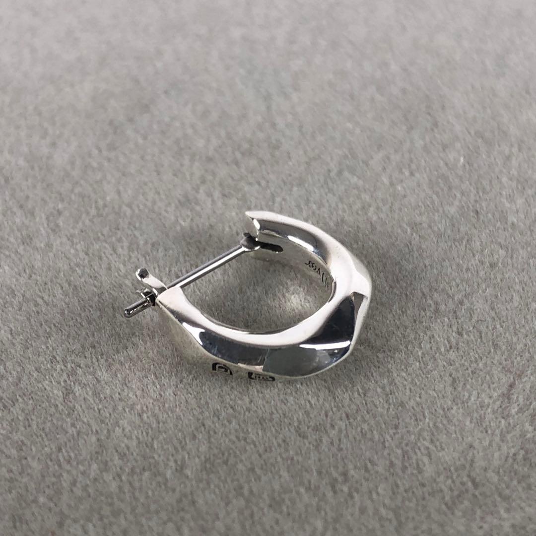 GARNI ガルニ Crockery クロッケリー フープ ピアス silver