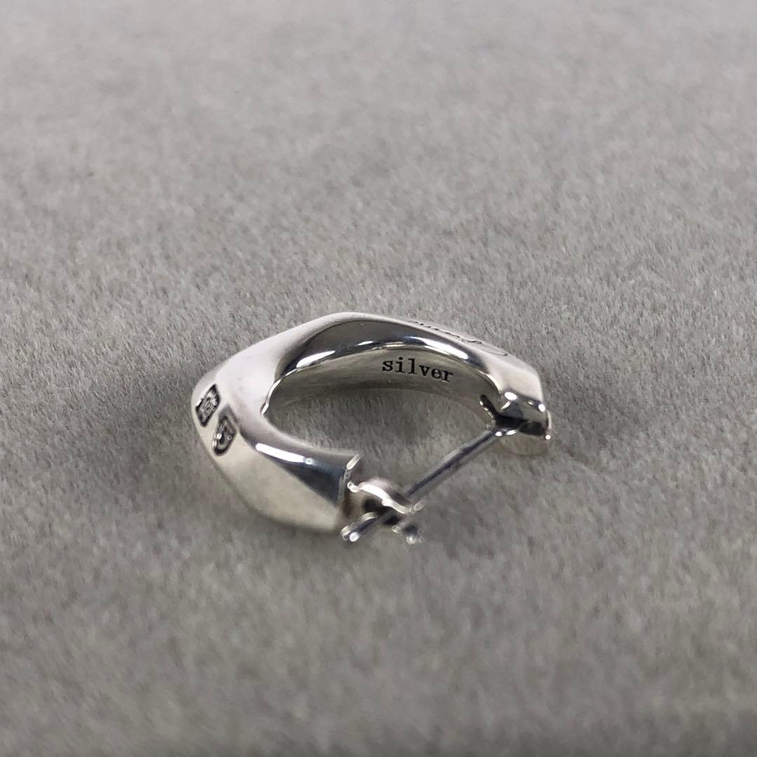 GARNI ガルニ Crockery クロッケリー フープ ピアス silver