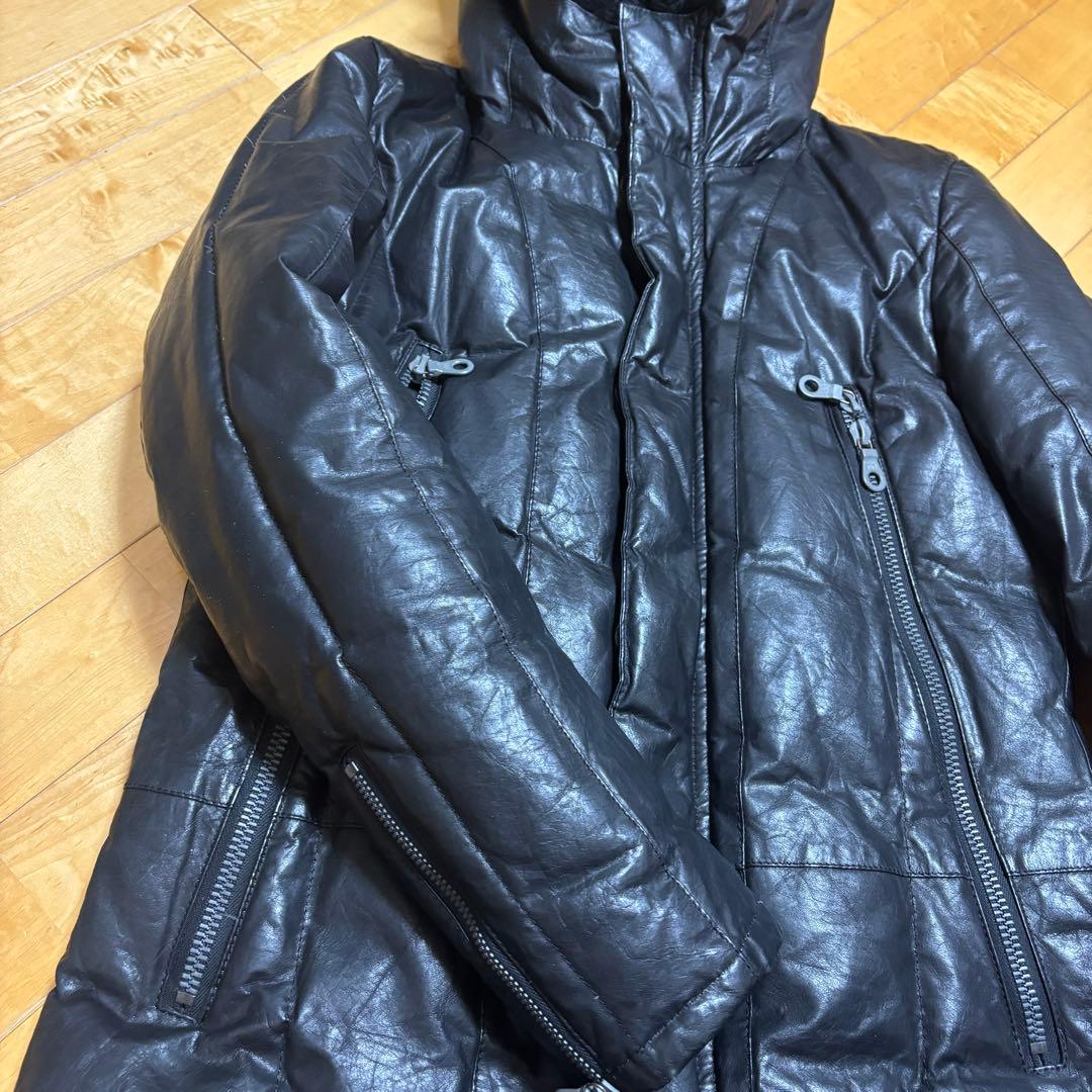 L*a様 美品　BACKLASHステアレザーダウンコート　バックラッシュ