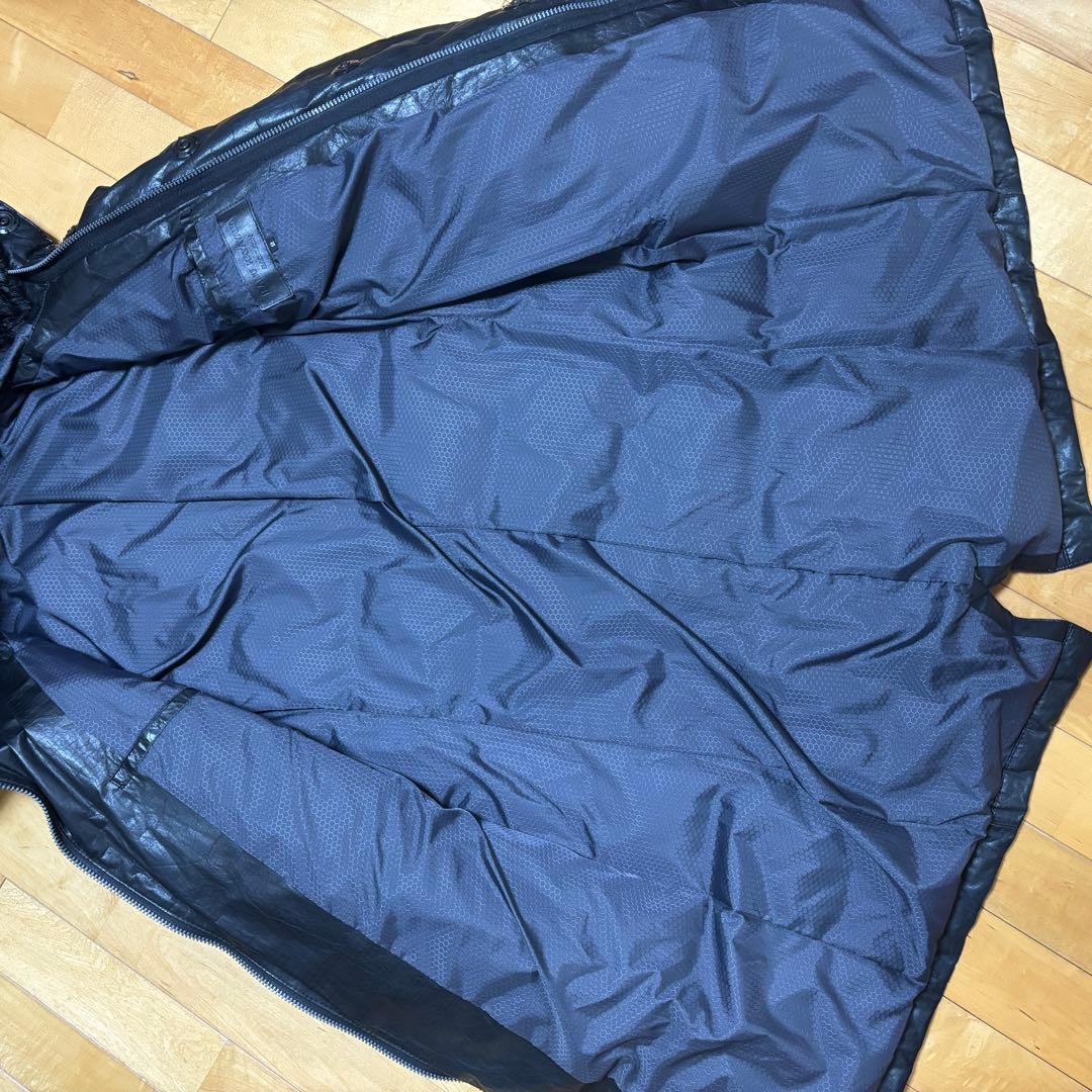 L*a様 美品　BACKLASHステアレザーダウンコート　バックラッシュ