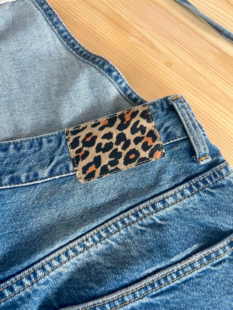 ウィム ガゼット DENIM ALL IN ONE２　フリーサイズ