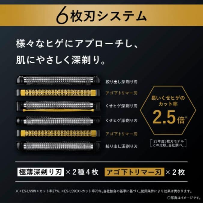 パナソニック最高峰6枚刃 ES-LS5Q-K 新品未使用‼️ 未開封❣️