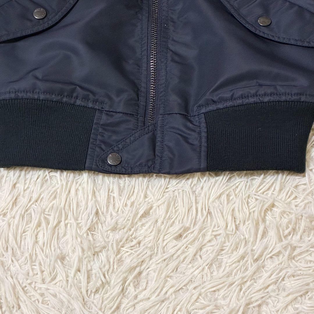 【美品】✨ AVIREX フライトジャケット アーチロゴ コマーシャルロゴ S