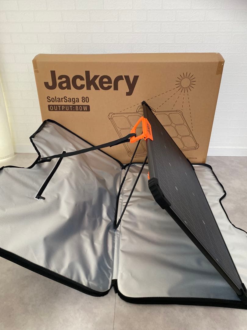 なみ　新品Jackery SolarSaga 80 両面発電ソーラーパネル
