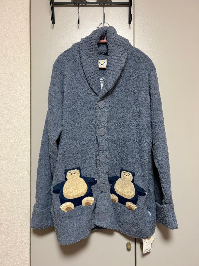 ジェラートピケ × ポケモン カビゴン ポケモンスリープ ベビモコ カーディガン