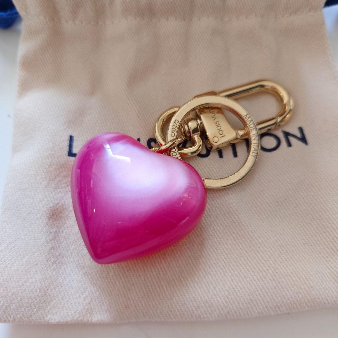 正規品 Louis Vuitton ポルト クレ・LVビラブド キーチェーン