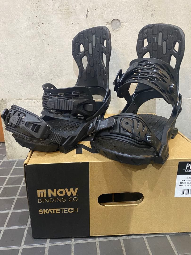 NOW BINDING CO PILOT ビンディング M ブラック