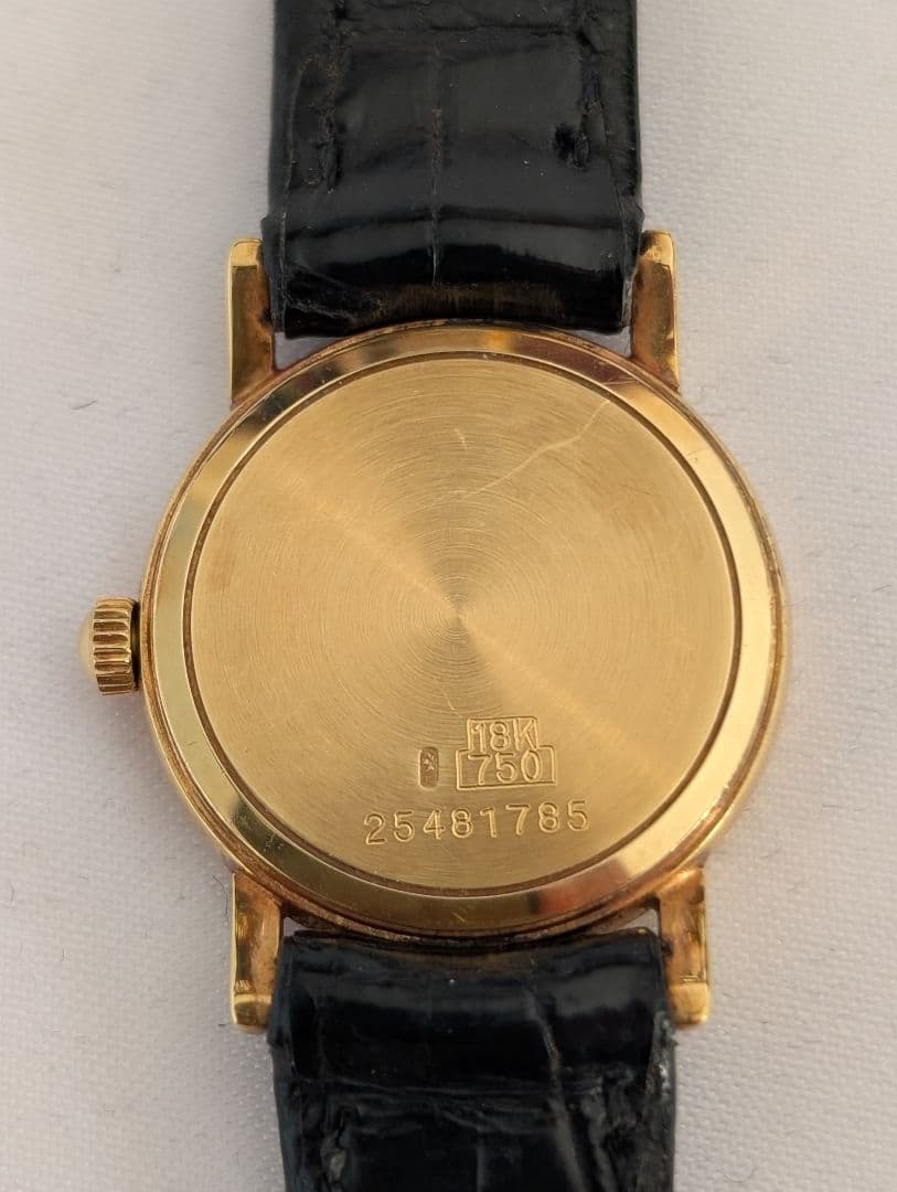 美品 LONGINES K18 レディース腕時計／稼働