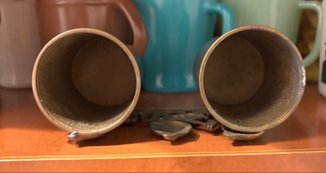 ディズニー　ヒューイ　デューイ　ルーイ　ドナルド　ビンテージ　ペン立て　3兄弟