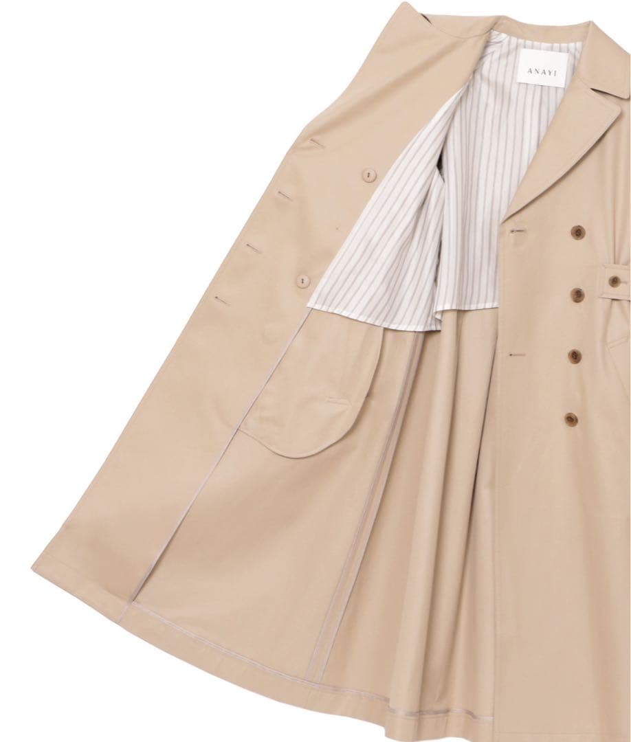 撥水ギャバトレンチコート