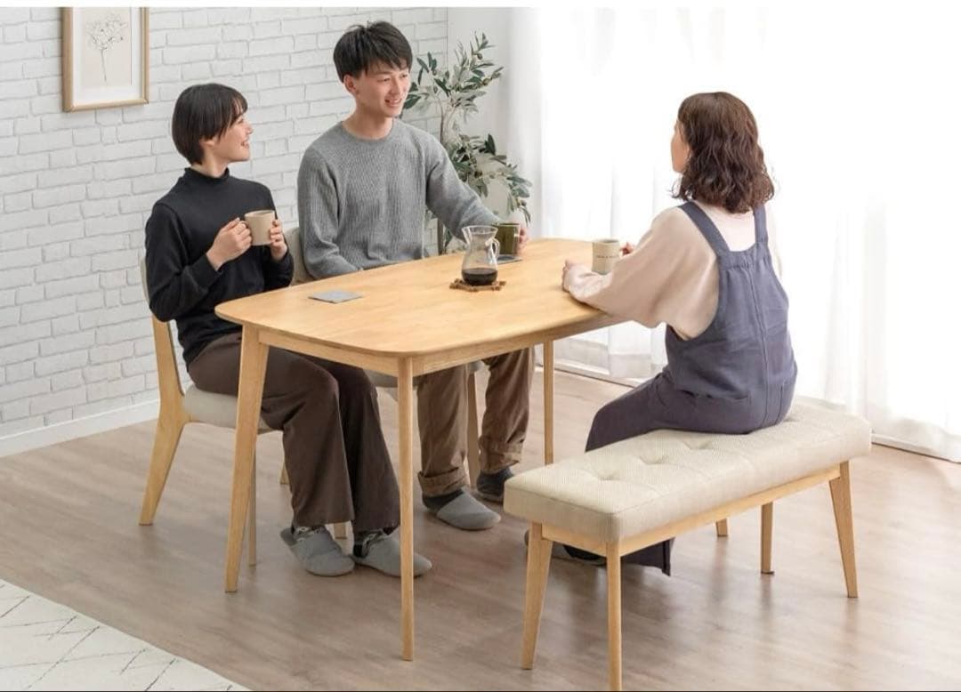 タンスのゲン ダイニングセット 4点セット