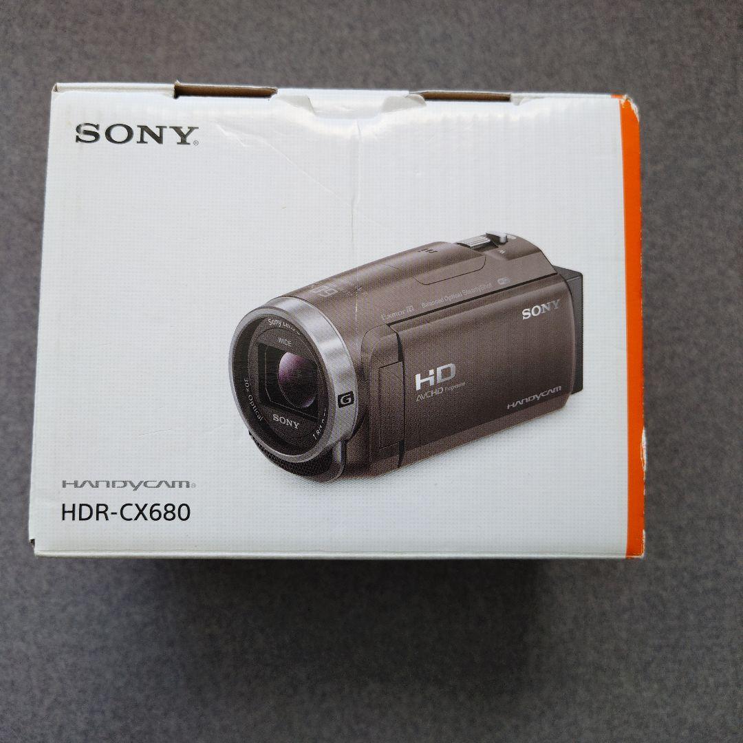 【美品】SONY ハンディカム CX680 ホワイト