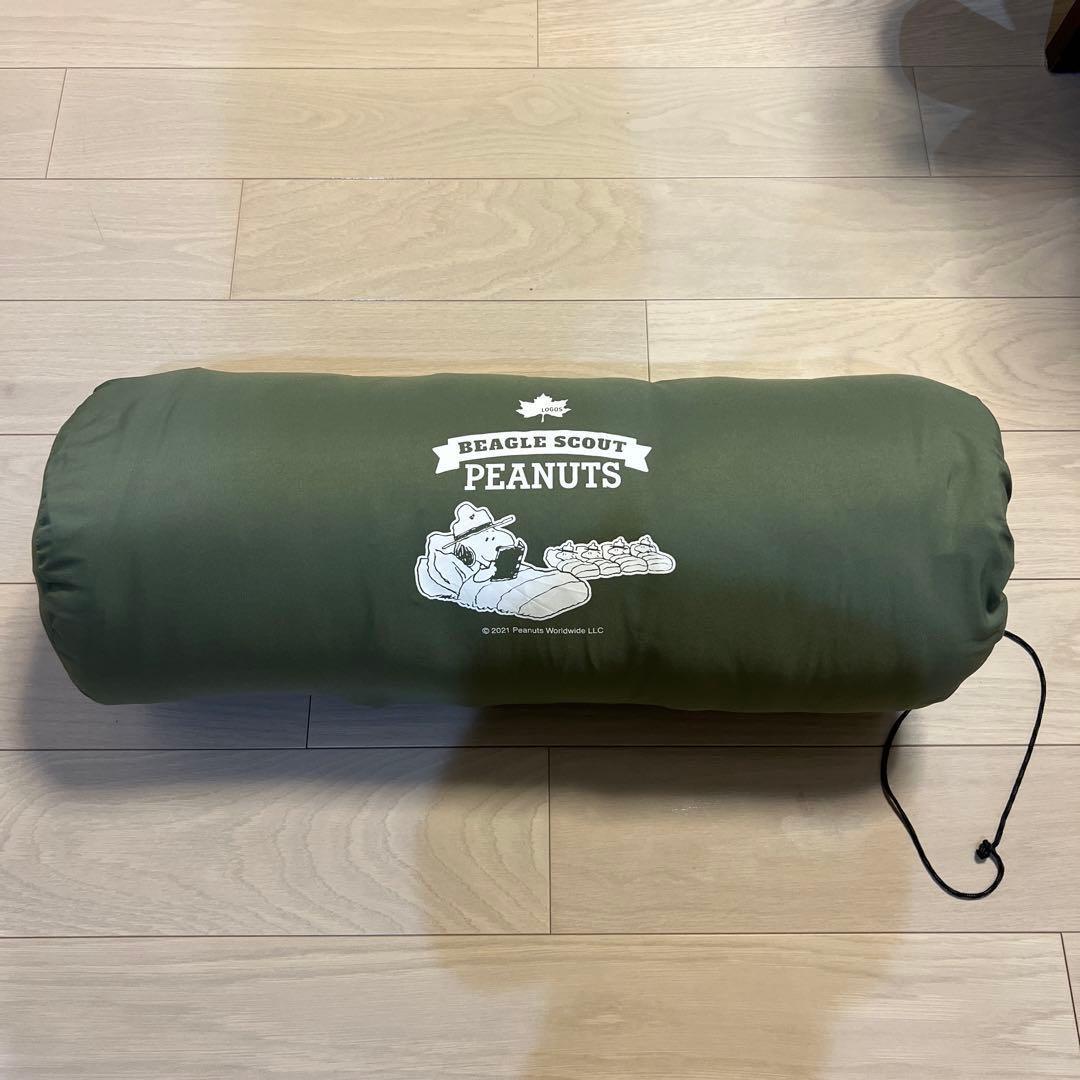 (完売品)LOGOS×SNOOPY 寝袋　ロゴス　スヌーピー　シュラフ