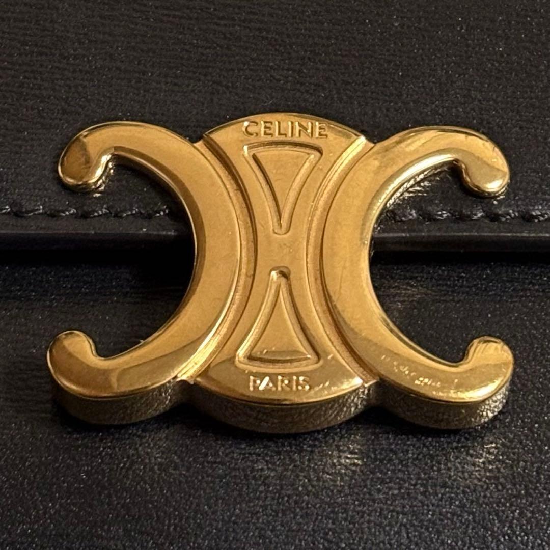 おと♡ページ　CELINE コンパクトウォレット トリオンフ　三つ折り財布