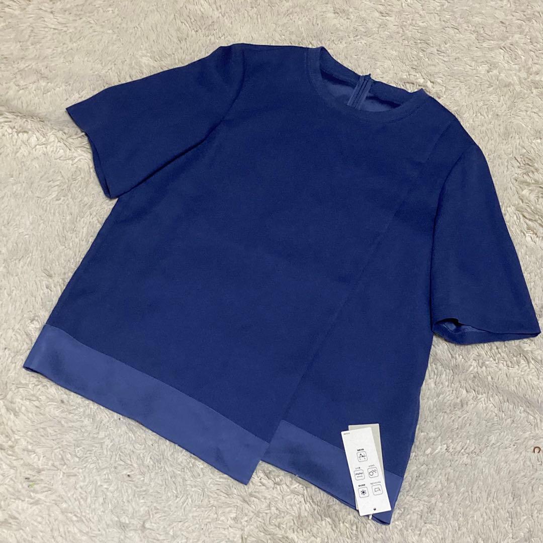 ICB【新品】24ss UVケア FluidBackSatin Tブラウス