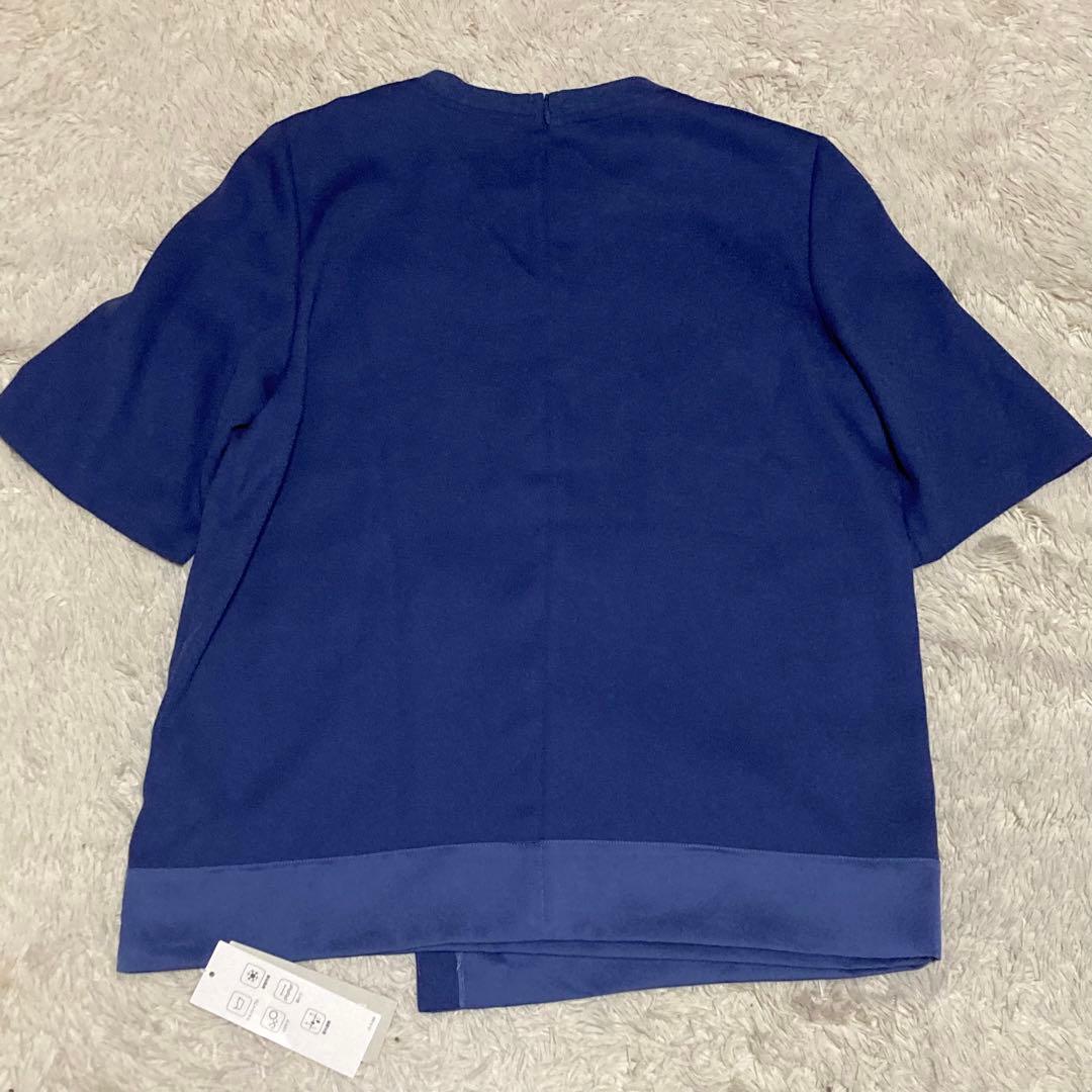 ICB【新品】24ss UVケア FluidBackSatin Tブラウス