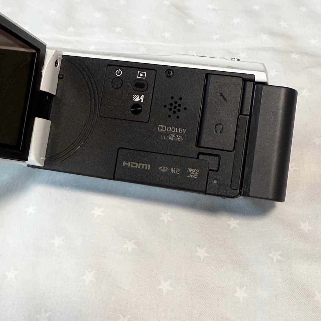 SONY HDR-CX480 HDビデオカメラ ハンディカム ホワイト