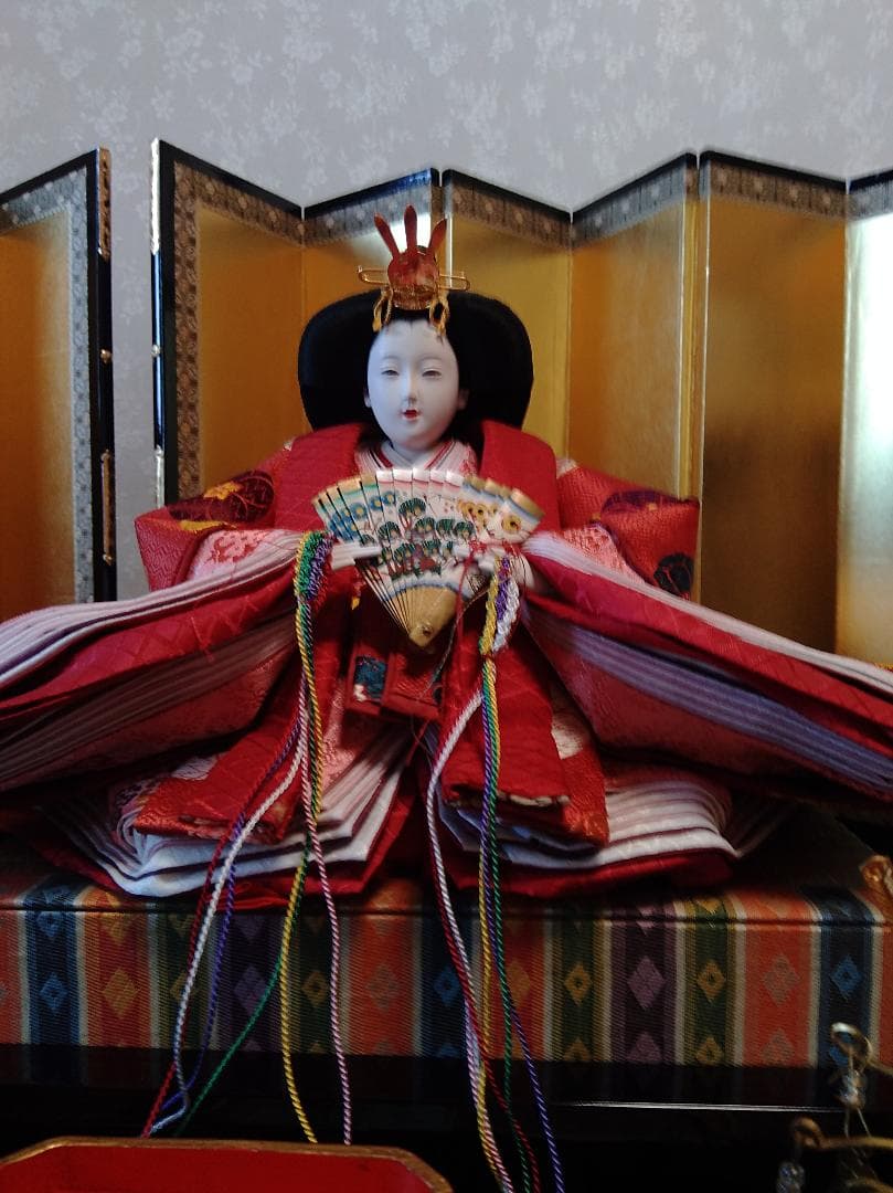 平安寿峰作　親王飾