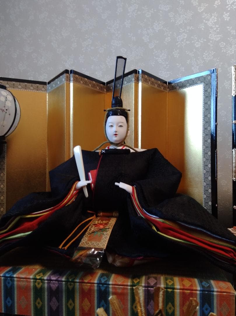 平安寿峰作　親王飾