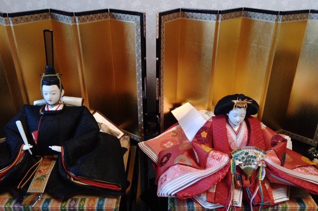 平安寿峰作　親王飾