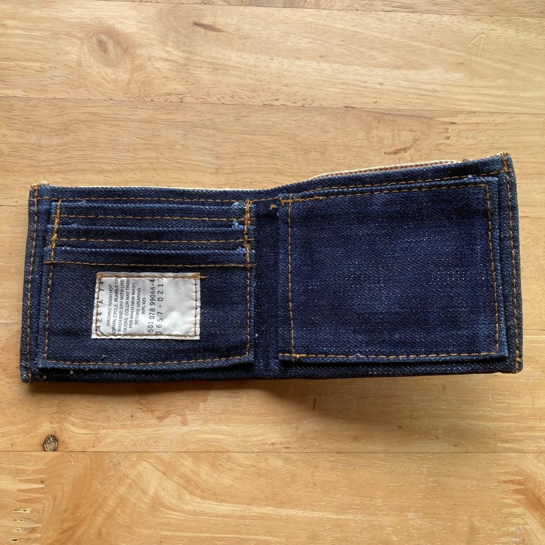 貴重deadstock 70's LEVI'S DENIM ウォレット E