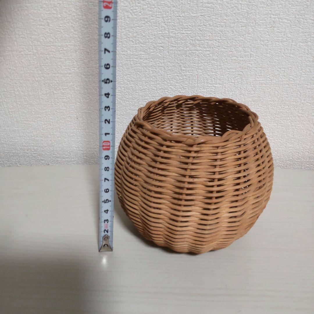籠 かご バスケット 大きい 持ち手付 まとめ売り ヴィンテージ 籐 ラタン