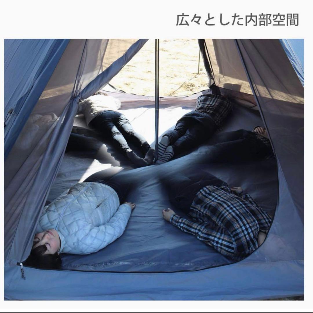 dodワンポールテントＬ・別売グランドシート・跳ね上げ用ポール付属・未使用品☆