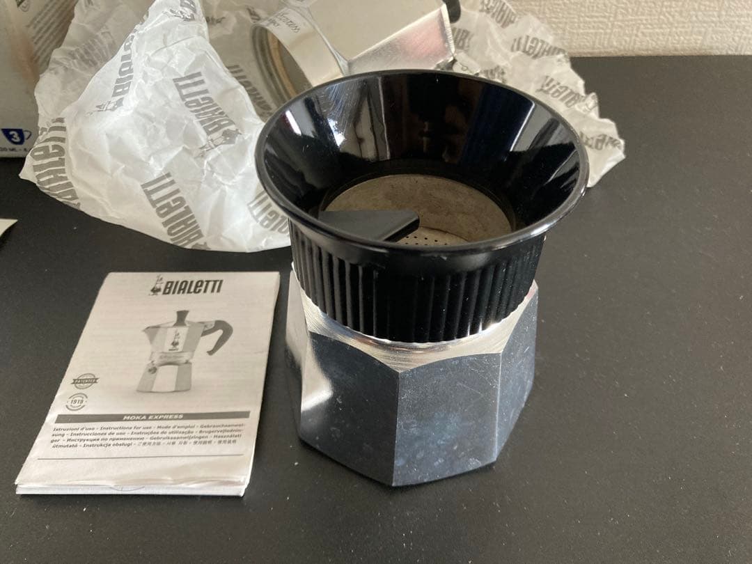 マキネッタ 3カップ用 Bialetti Moka Expressセット他