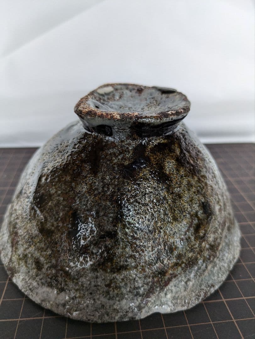 抹茶茶碗、多胡石茶碗、石彫刻茶碗、倉田辰彦作、日本製