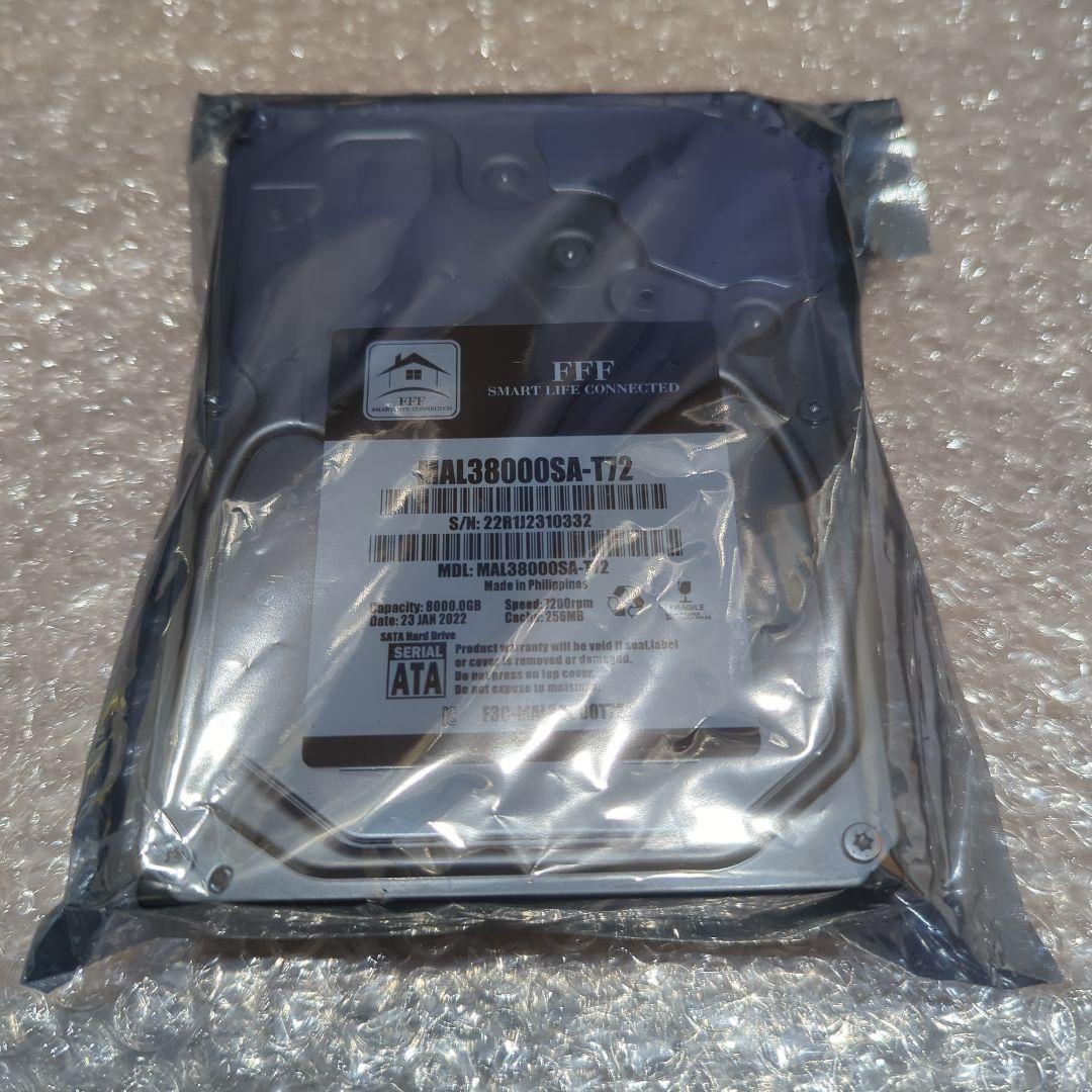 外付けハードディスク・ドライブ MAL38000SA-T72 8TB HDD