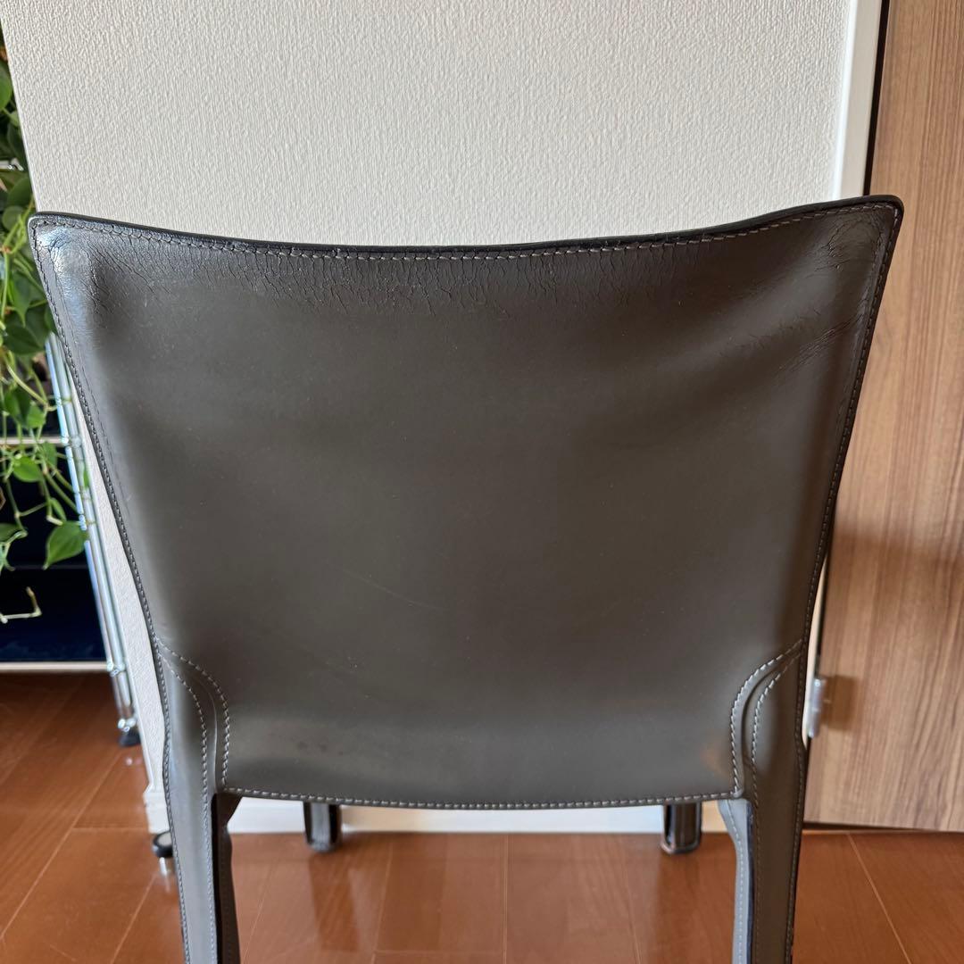 cassina カッシーナ 412 本革 ダイニングチェア ②セット売り