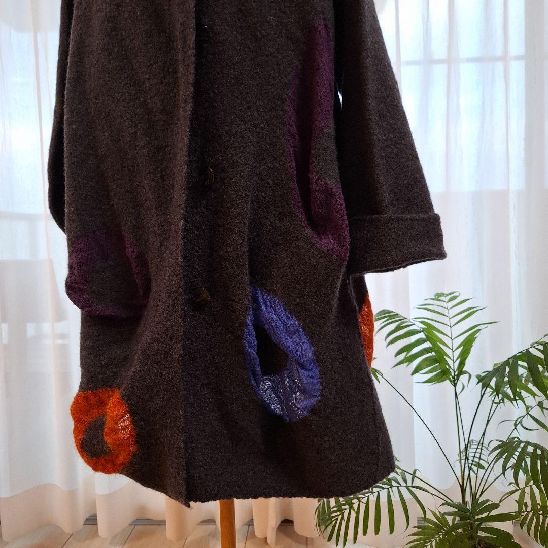 ウール混紡ジャケット 装飾刺繍付きキョンキョンさん専用