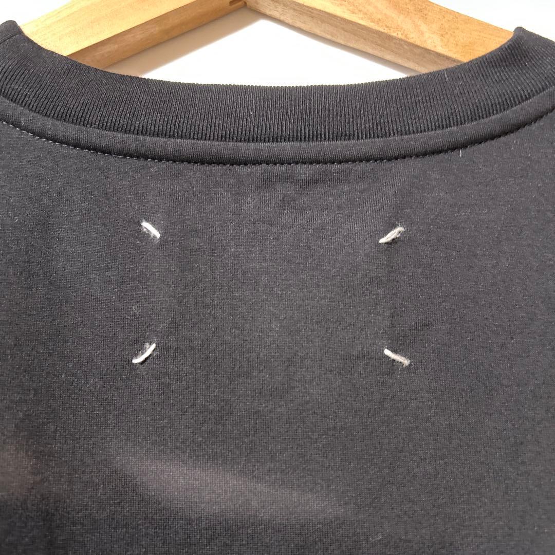Maison Margiela ブラック Tシャツ ★美品 イタリア製 黒 黒T