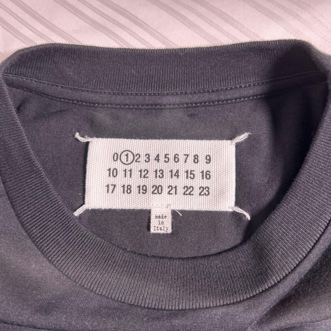 Maison Margiela ブラック Tシャツ ★美品 イタリア製 黒 黒T