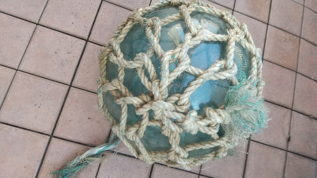 ガラス浮き玉35センチ