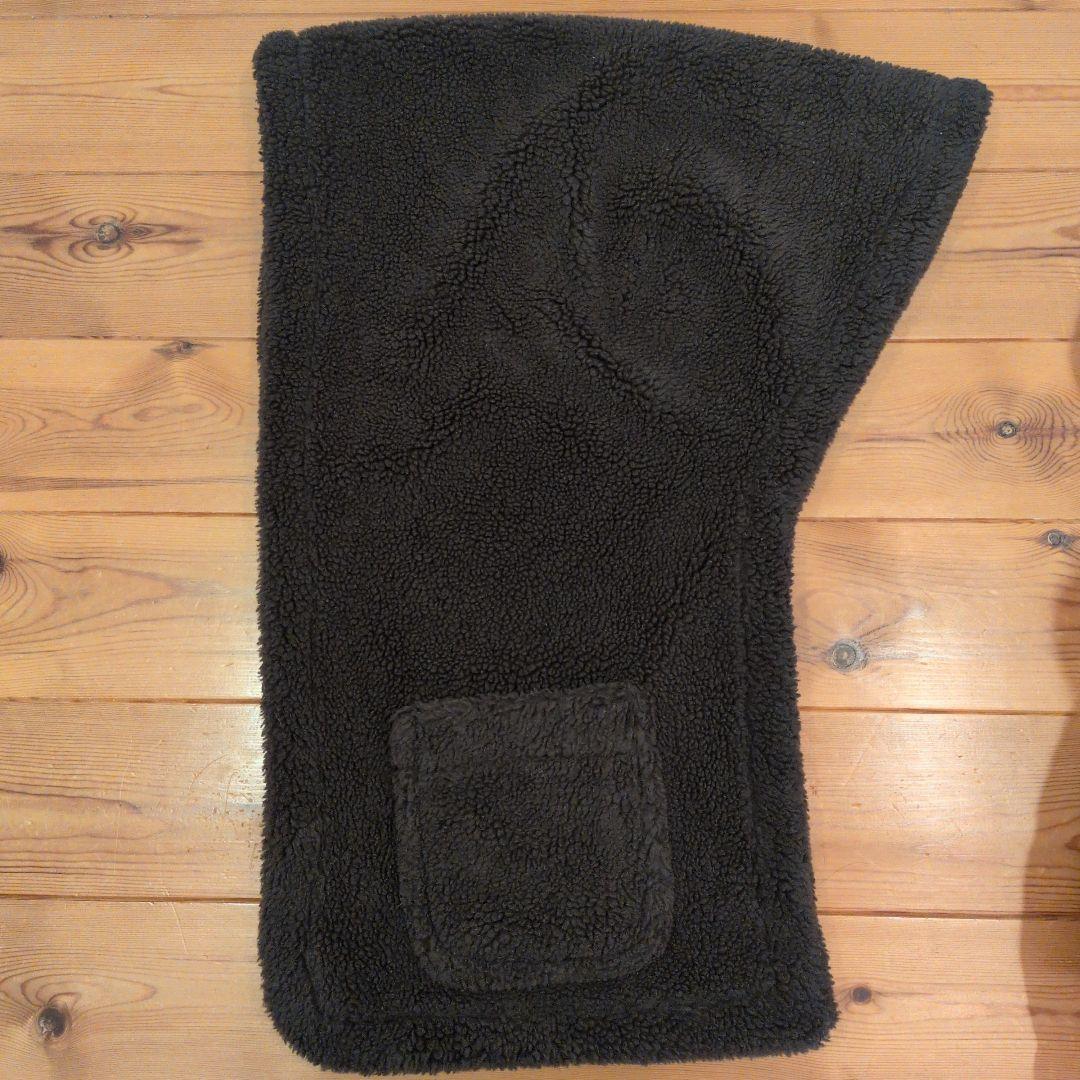 美品✨✨HAUNT SHORT BOA STOLE DARK GREY