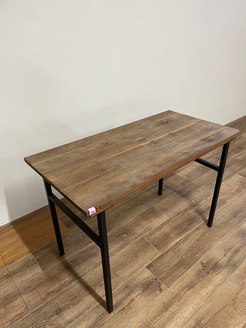 ウォールナット色　カウンターテーブル　ヴィンテージテーブル　幅105